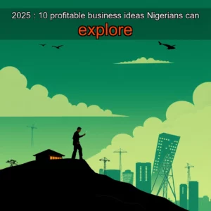 Read more about the article 2025 : 10 profitable business ideas Nigerians can explore