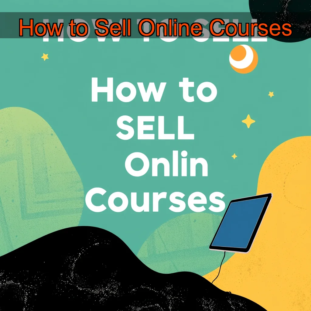 You are currently viewing How to Sell Online Courses