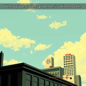 Read more about the article Yellow pages shares plummet: is it time to sell?