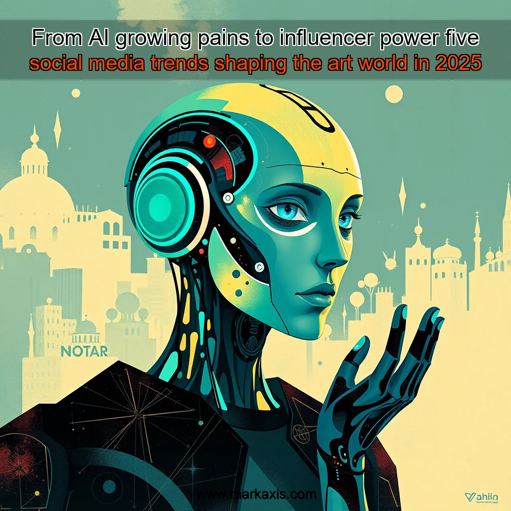 You are currently viewing From AI growing pains to influencer power five social media trends shaping the art world in 2025