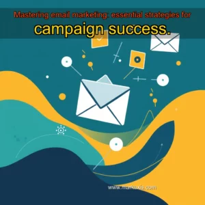 Artistic representation for Mastering email marketing: essential strategies for campaign success.