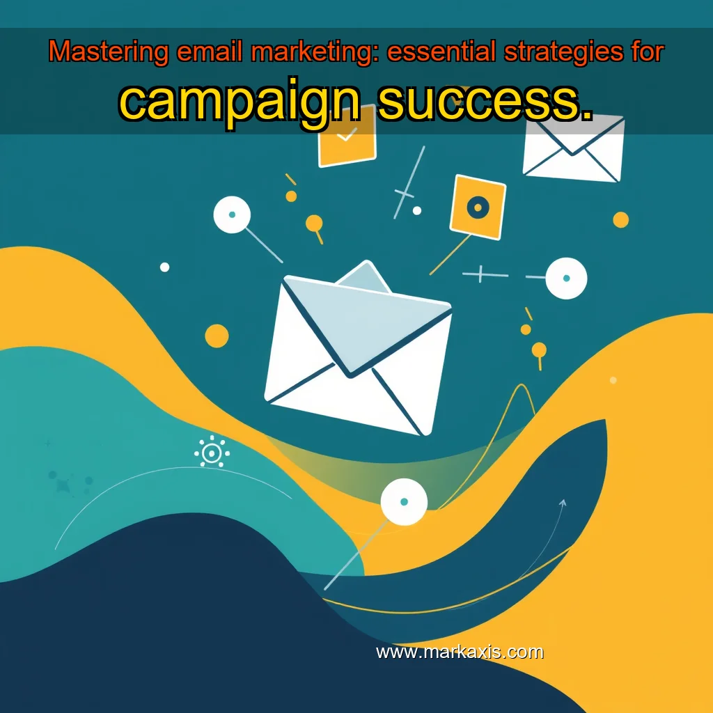 You are currently viewing Mastering email marketing: essential strategies for campaign success.