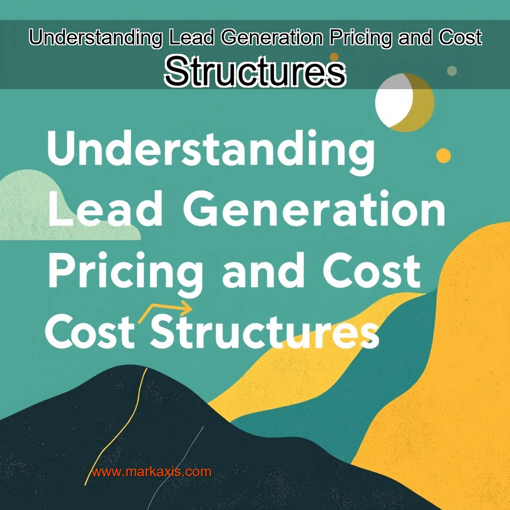 You are currently viewing Understanding Lead Generation Pricing and Cost Structures