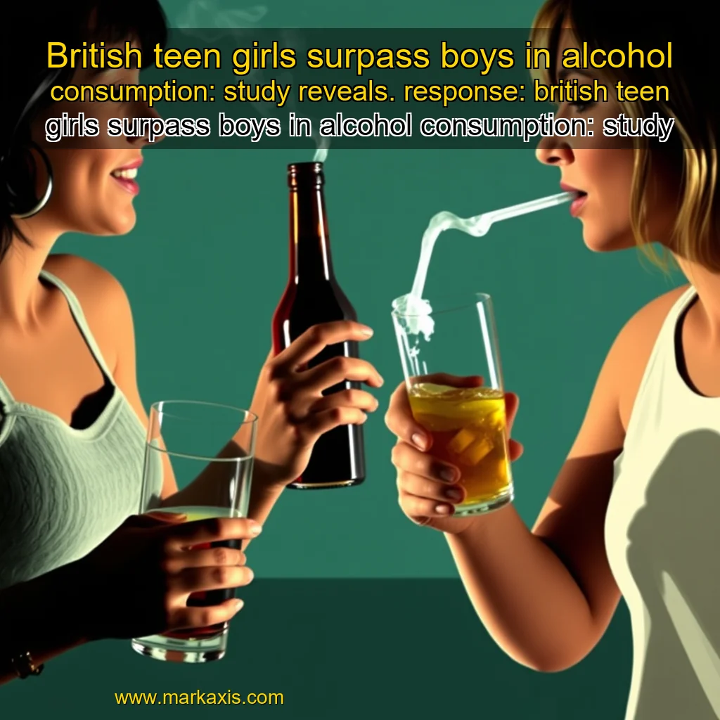 You are currently viewing British teen girls surpass boys in alcohol consumption: study reveals.


 response: british teen girls surpass boys in alcohol consumption: study reveals!