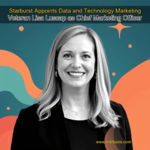 Artistic representation for Starburst Appoints Data and Technology Marketing Veteran Lisa Luscap as Chief Marketing Officer