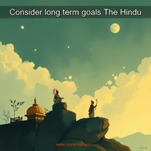 Read more about the article Consider long  term goals  The Hindu