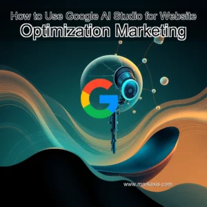 Artistic representation for How to Use Google AI Studio for Website Optimization Marketing