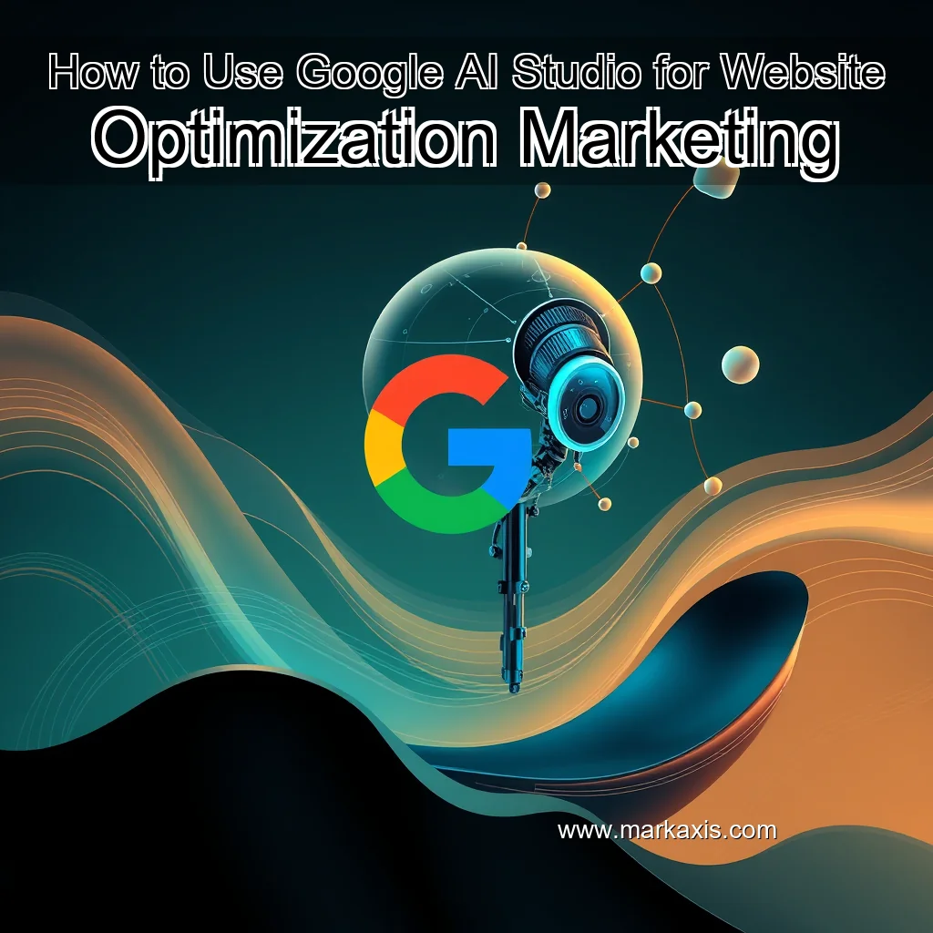 You are currently viewing How to Use Google AI Studio for Website Optimization  Marketing