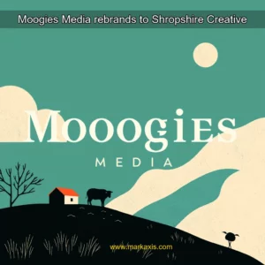 Artistic representation for Moogies Media rebrands to Shropshire Creative