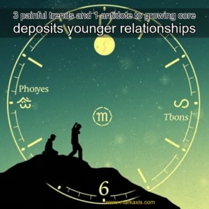 Artistic representation for 3 painful trends and 1 antidote to growing core deposits younger relationships