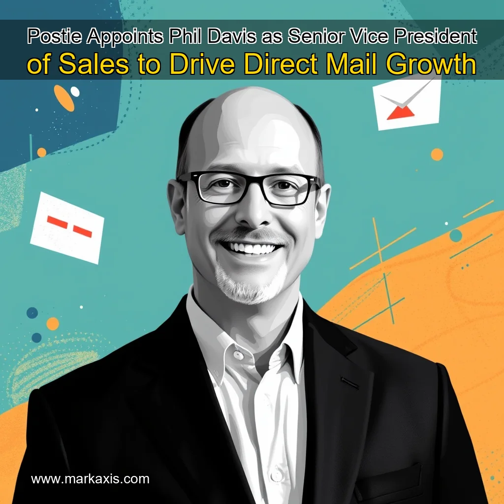 You are currently viewing Postie Appoints Phil Davis as Senior Vice President of Sales to Drive Direct Mail Growth