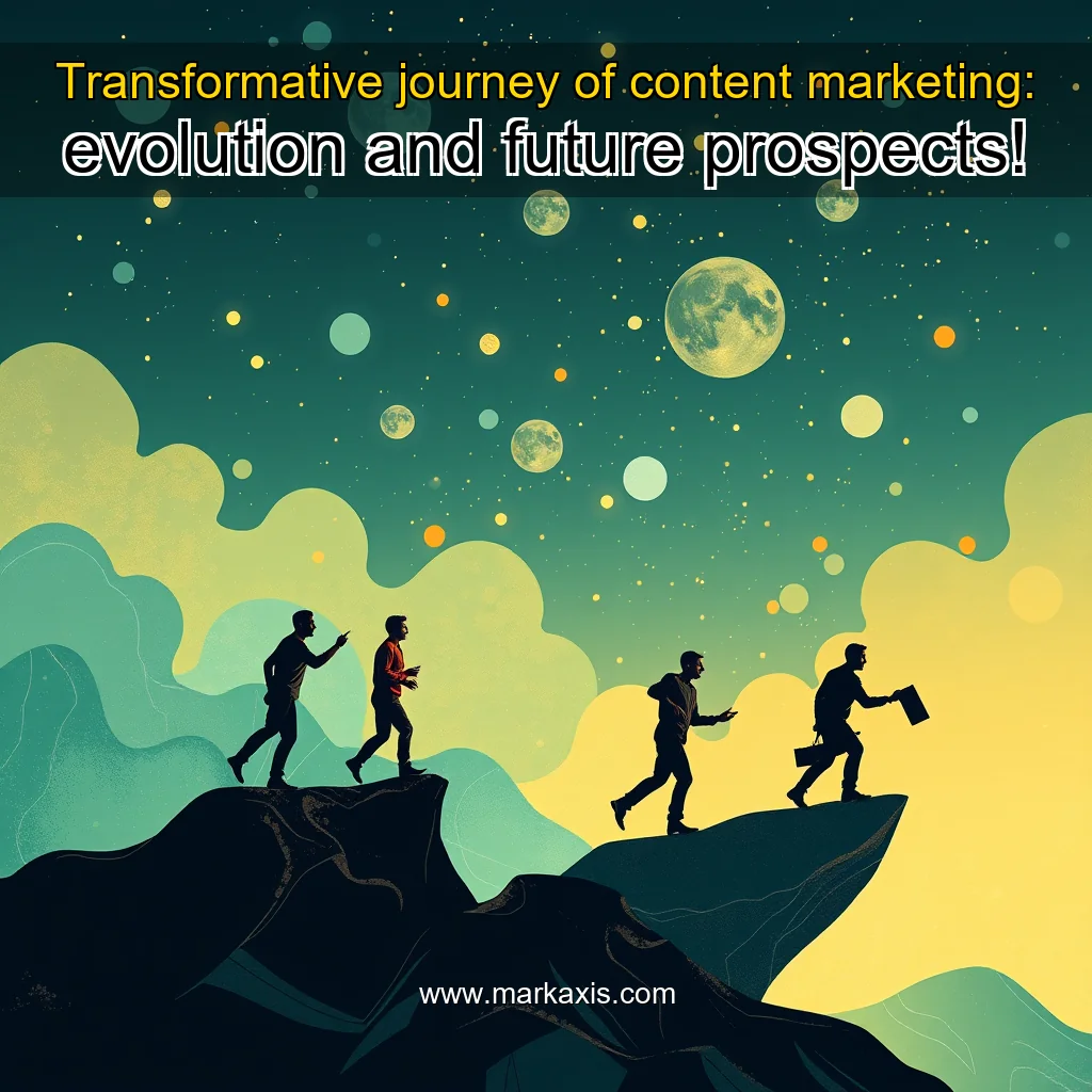 You are currently viewing Transformative journey of content marketing: evolution and future prospects!