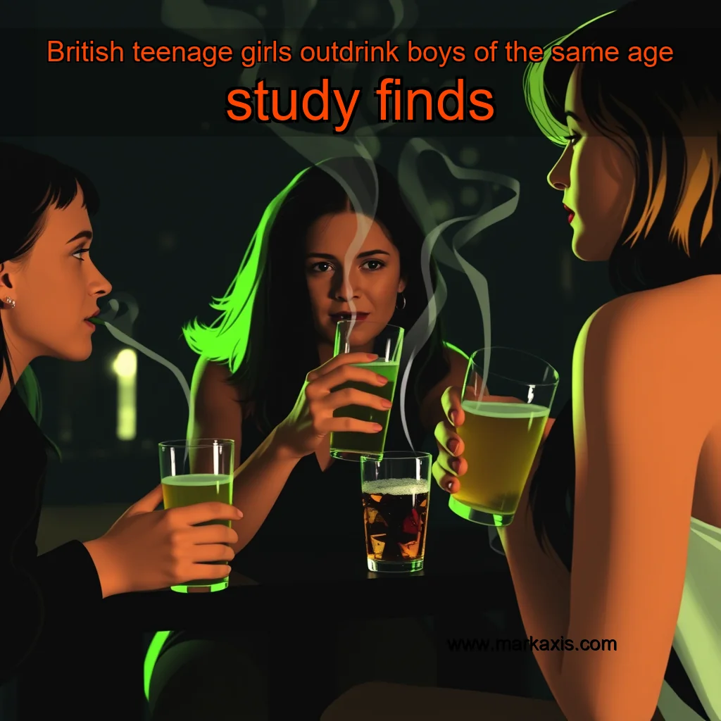 You are currently viewing British teenage girls outdrink boys of the same age  study finds