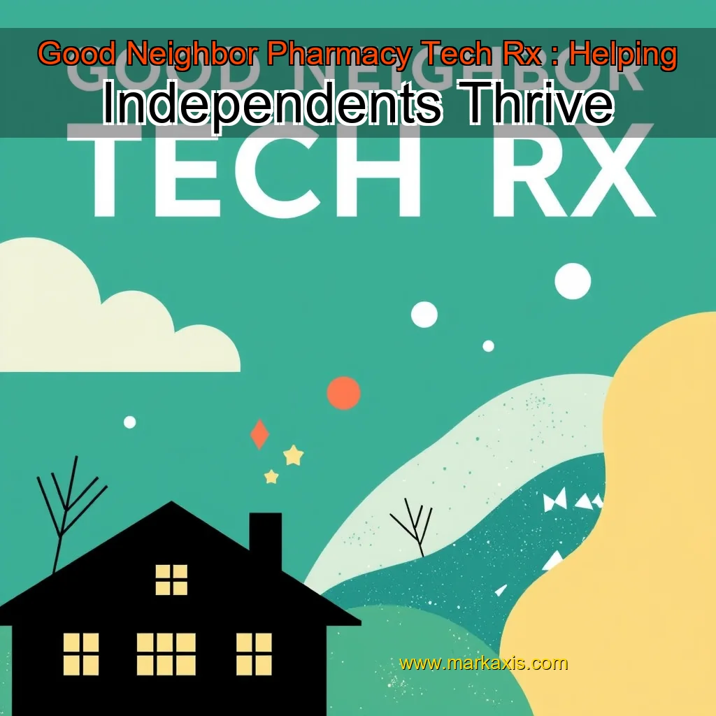 You are currently viewing Good Neighbor Pharmacy Tech Rx : Helping Independents Thrive