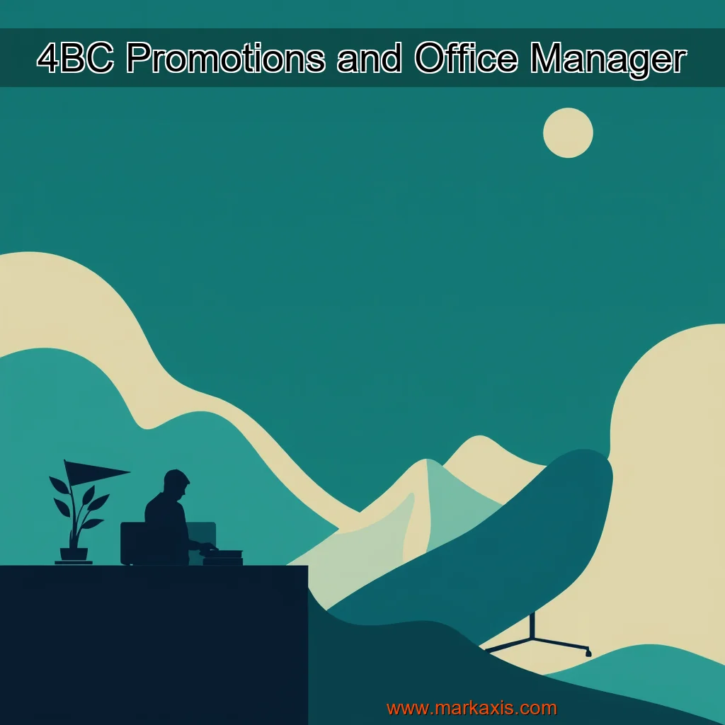 You are currently viewing 4BC Promotions and Office Manager