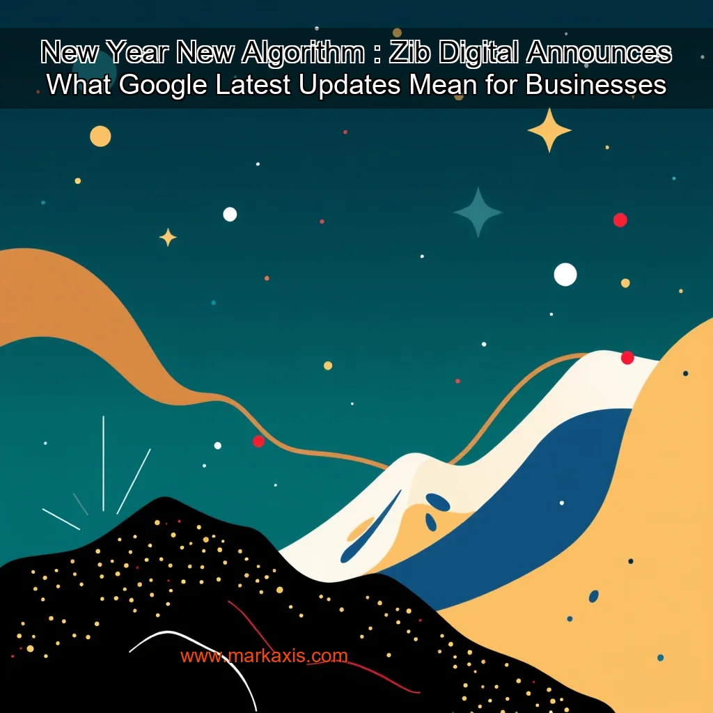 You are currently viewing New Year  New Algorithm : Zib Digital Announces What Google Latest Updates Mean for Businesses