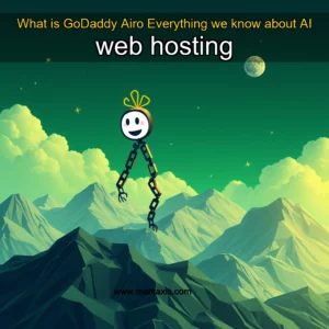 Artistic representation for What is GoDaddy Airo Everything we know about AI web hosting