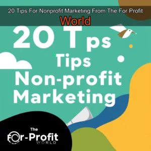 Artistic representation for 20 Tips For Nonprofit Marketing From The For Profit World