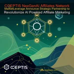 Artistic representation for COEPTIS NexGenAI Affiliates Network MarketLeverage Announce Strategic Partnership to Revolutionize AI Powered Affiliate Marketing