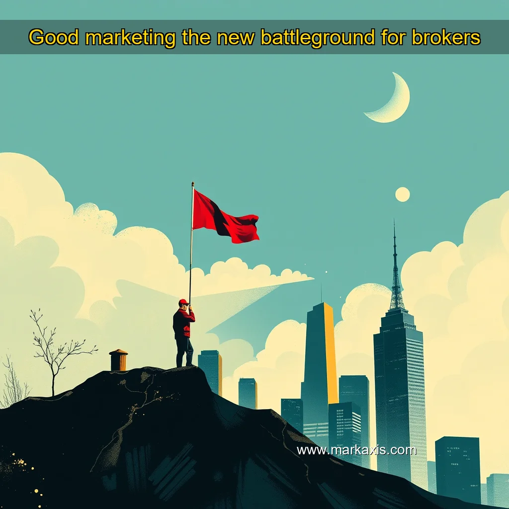 You are currently viewing Good marketing the new battleground for brokers