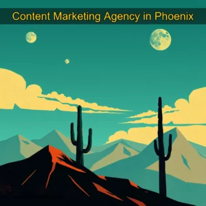 Artistic representation for Content Marketing Agency in Phoenix