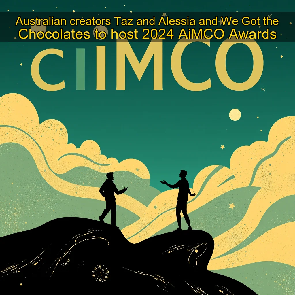 You are currently viewing Australian creators Taz and Alessia and We Got the Chocolates to host 2024 AiMCO Awards