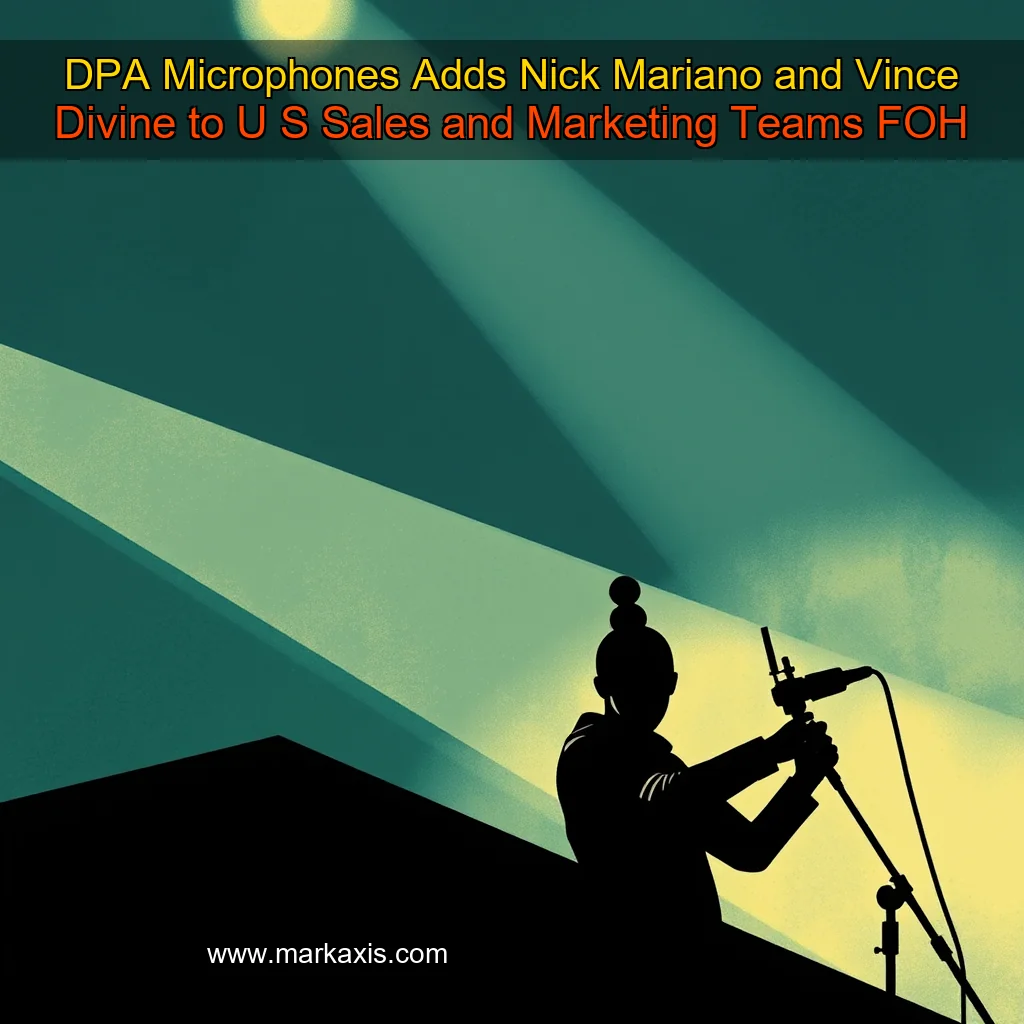 You are currently viewing DPA Microphones Adds Nick Mariano and Vince Divine to U  S  Sales and Marketing Teams  FOH