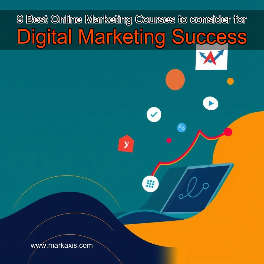 Read more about the article 9 Best Online Marketing Courses to consider for Digital Marketing Success