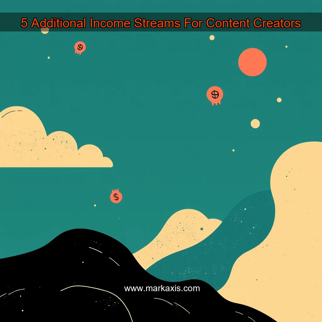 You are currently viewing 5 Additional Income Streams For Content Creators