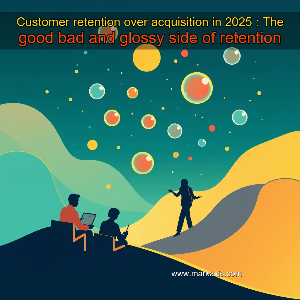 You are currently viewing Customer retention over acquisition in 2025 : The good  bad  and glossy side of retention