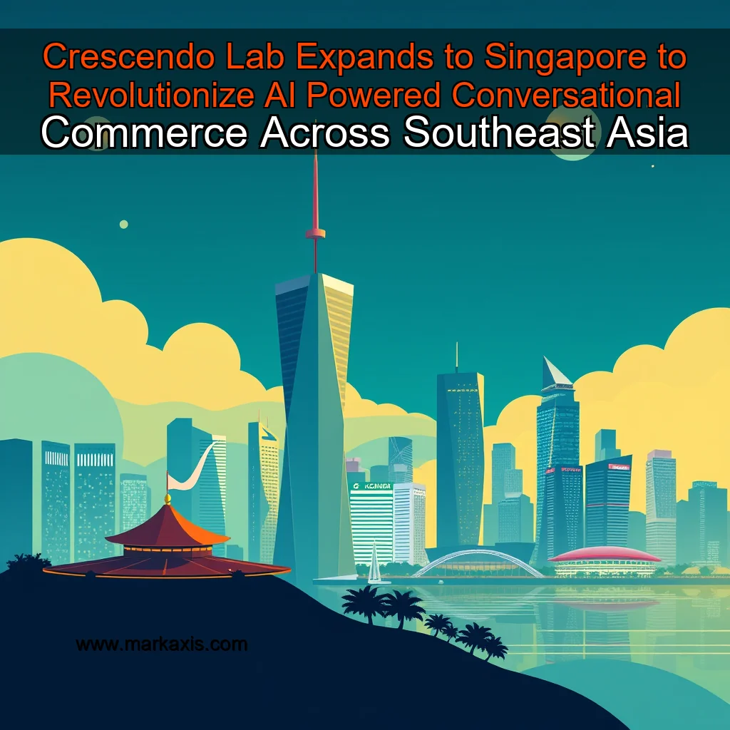 Read more about the article Crescendo Lab Expands to Singapore to Revolutionize AI  Powered Conversational Commerce Across Southeast Asia