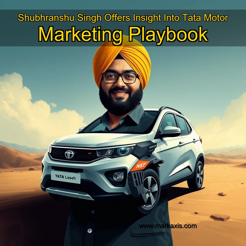 You are currently viewing Shubhranshu Singh Offers Insight Into Tata Motor Marketing Playbook