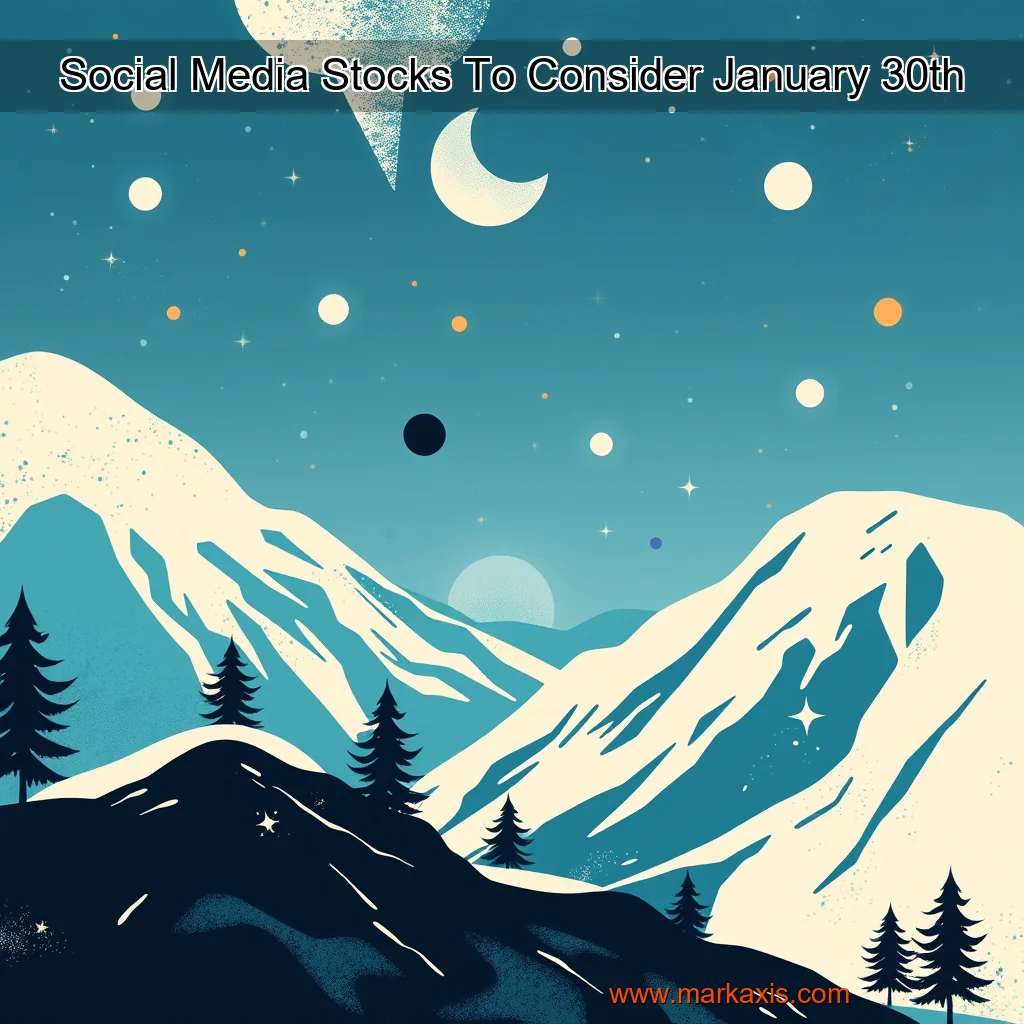 You are currently viewing Social Media Stocks To Consider  January 30th