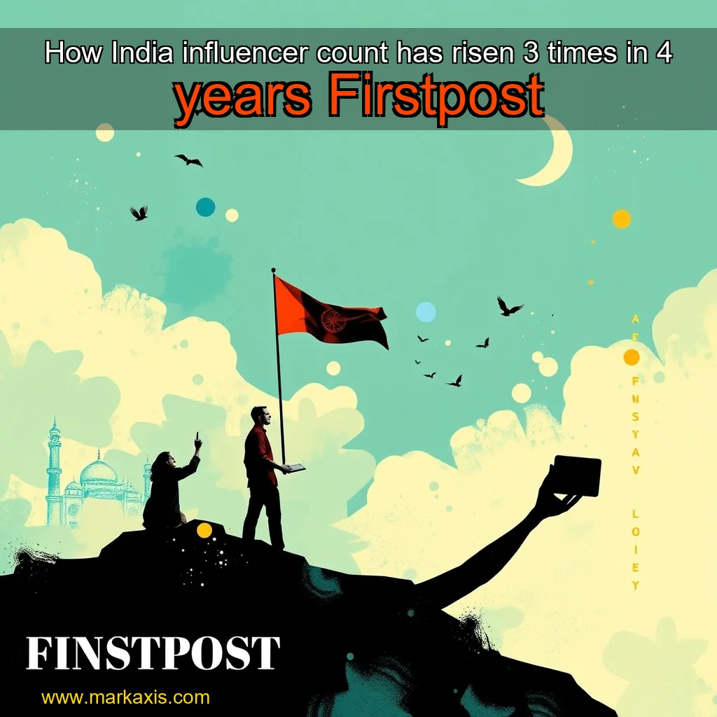 You are currently viewing How India influencer count has risen 3 times in 4 years  Firstpost