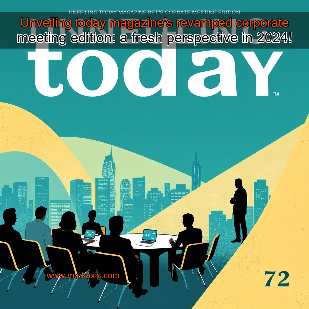 You are currently viewing Unveiling today magazine’s revamped corporate meeting edition: a fresh perspective in 2024!