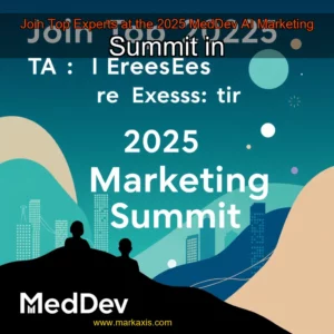 Artistic representation for Join Top Experts at the 2025 MedDev AI Marketing Summit in