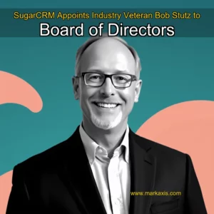 Artistic representation for SugarCRM Appoints Industry Veteran Bob Stutz to Board of Directors
