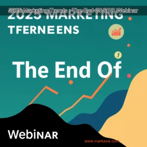 Artistic representation for 2025 Marketing Trends : The End Of SEO Webinar