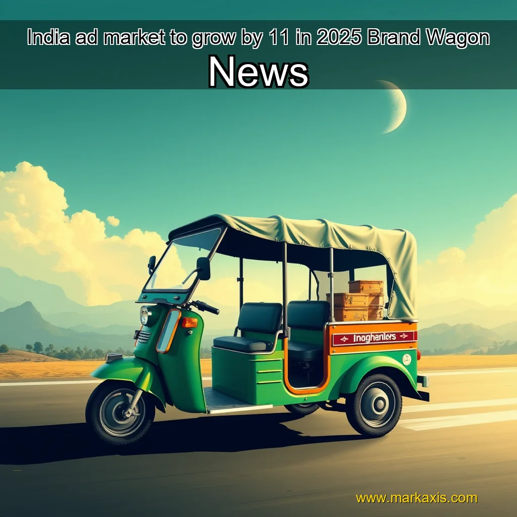 You are currently viewing India ad market to grow by 11  in 2025  Brand Wagon News