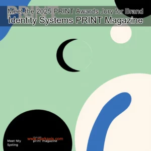 Artistic representation for Meet the 2025 PRINT Awards Jury for Brand Identity Systems PRINT Magazine