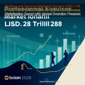 Artistic representation for Professional Services Market to Grow by USD 2 08 Trillion from 2024 2028 Driven by Business Process Digitalization Report with Market Evolution Powered by AI