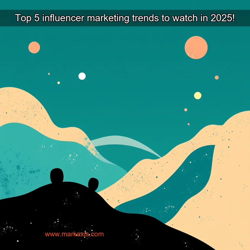 You are currently viewing Top 5 influencer marketing trends to watch in 2025!