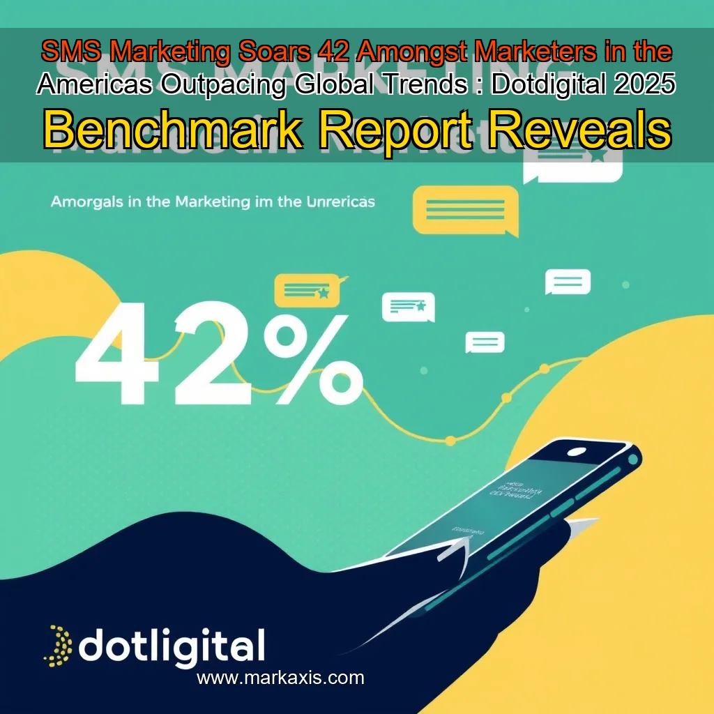 You are currently viewing SMS Marketing Soars 42  Amongst Marketers in the Americas  Outpacing Global Trends : Dotdigital 2025 Benchmark Report Reveals