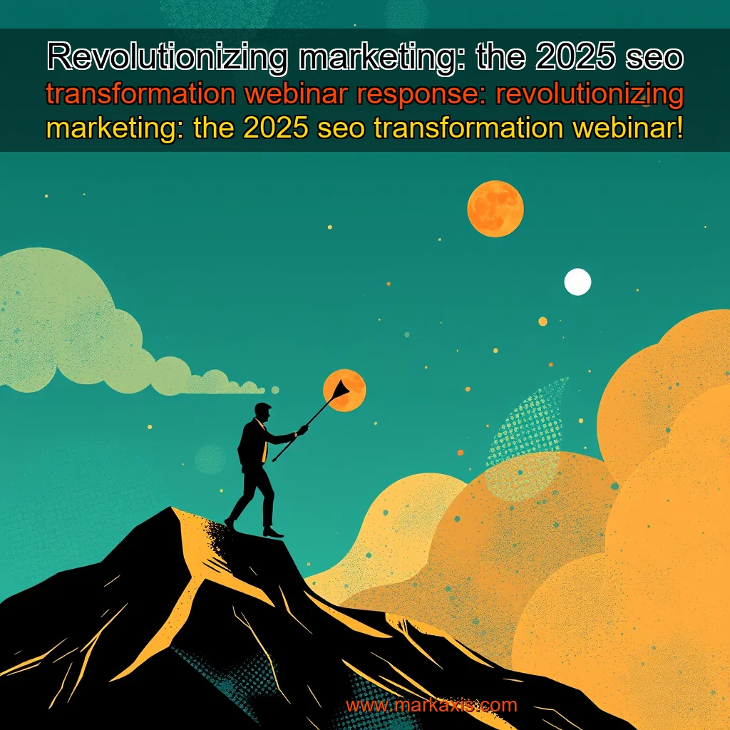 You are currently viewing Revolutionizing marketing: the 2025 seo transformation webinar


 response: revolutionizing marketing: the 2025 seo transformation webinar!