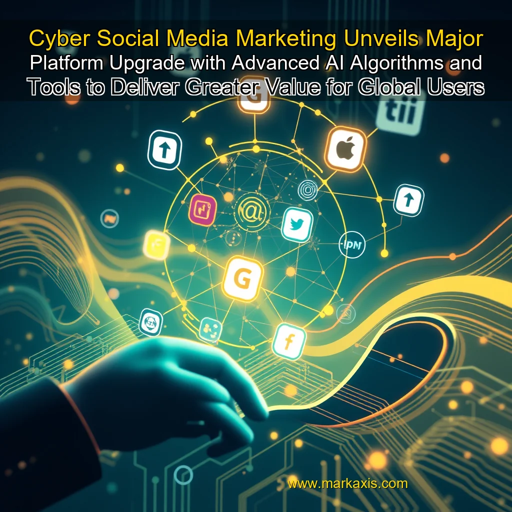 You are currently viewing Cyber Social Media Marketing Unveils Major Platform Upgrade with Advanced AI Algorithms and Tools to Deliver Greater Value for Global Users