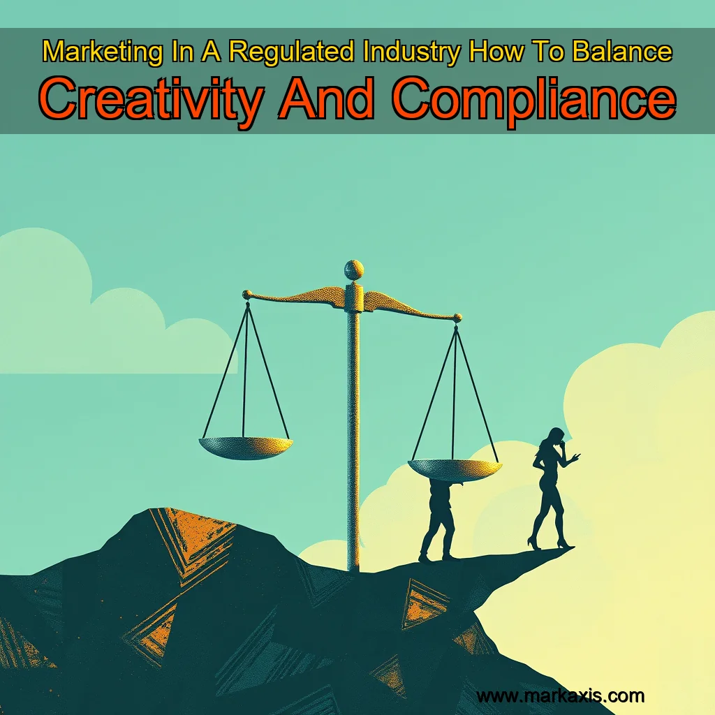 You are currently viewing Marketing In A Regulated Industry  How To Balance Creativity And Compliance