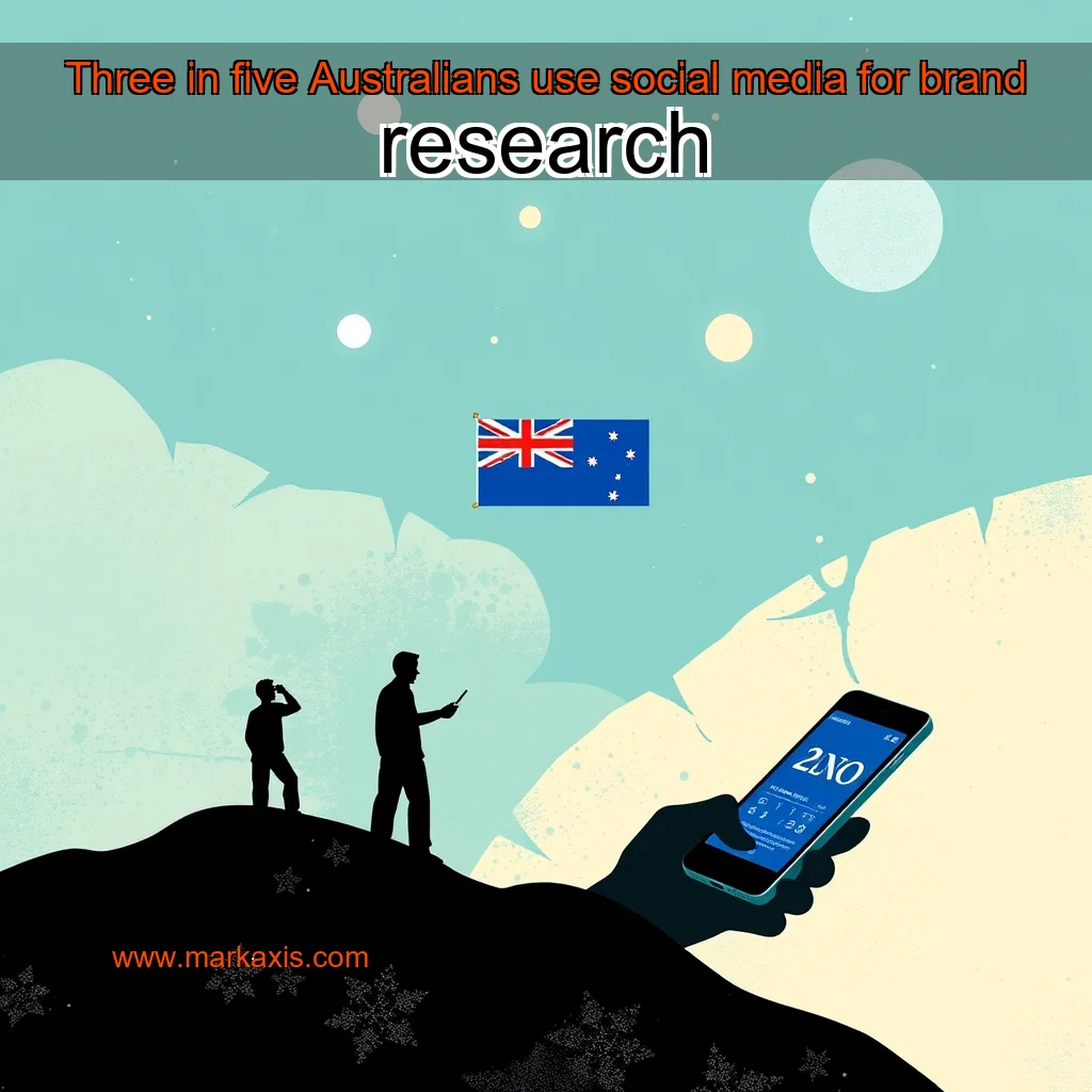 Read more about the article Three in five Australians use social media for brand research