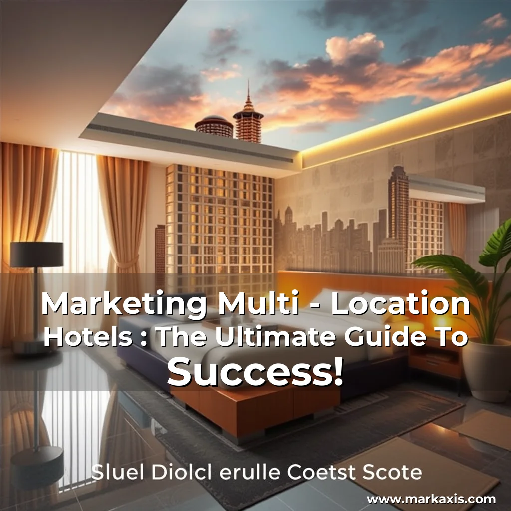 Artistic representation for Marketing Multi - Location Hotels : The Ultimate Guide To Success!