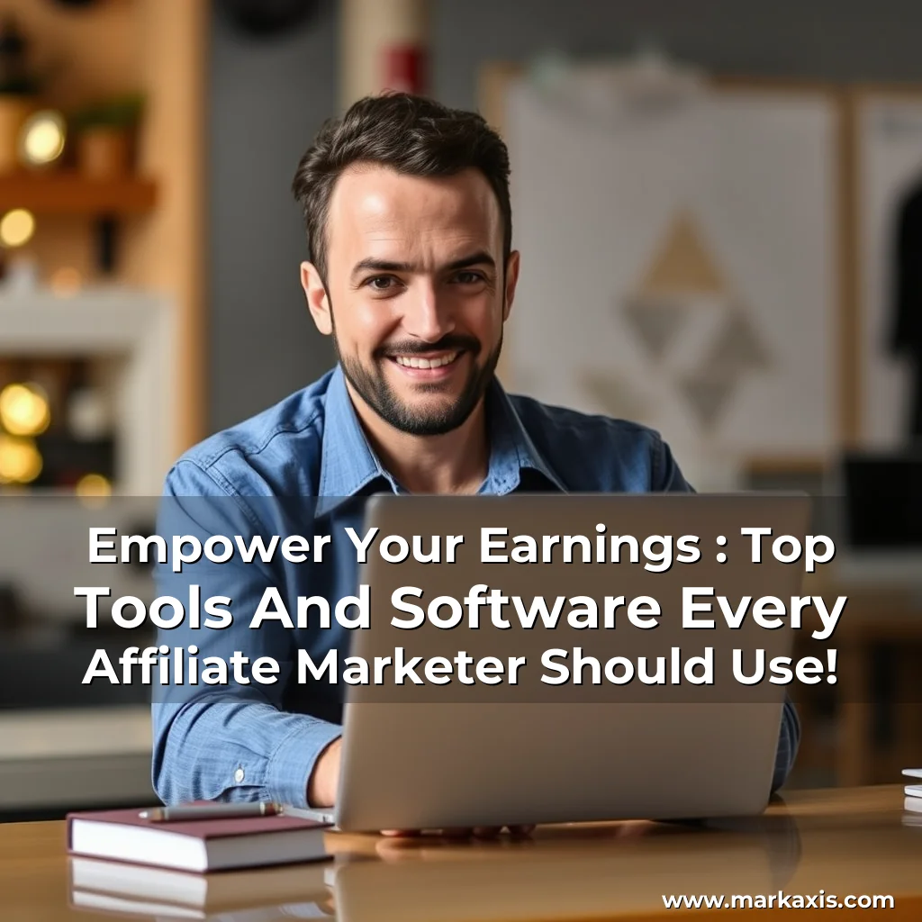 Artistic representation for Empower Your Earnings : Top Tools And Software Every Affiliate Marketer Should Use!