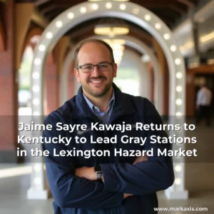 Artistic representation for Jaime Sayre Kawaja Returns to Kentucky to Lead Gray Stations in the Lexington Hazard Market